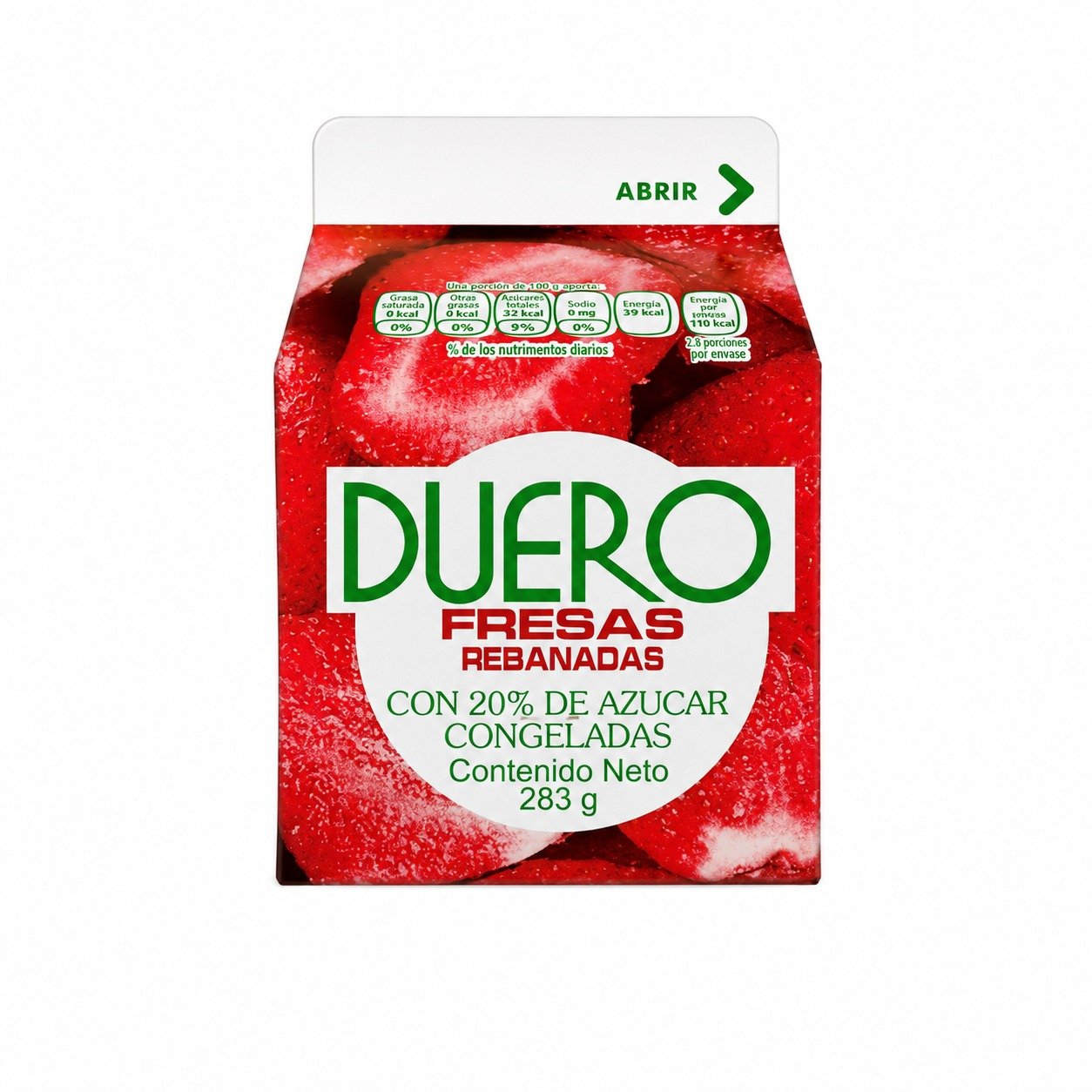 Fresas con Crema